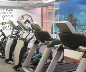 Fitness Centre at Morritt's Resort in the Cayman Islands