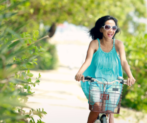 Bicycles at Morritt's Resort in the Cayman Islands