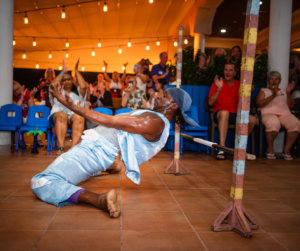 BBQ Buffet Welcome Party at Morritt's Resort in the Cayman Islands