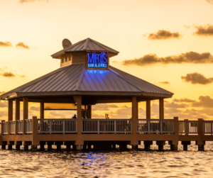 Mimi's Dock Bar at Morritt's Resort in the Cayman Islands